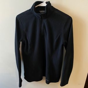 Eddie Bauer 3/4 zip fleece sweater